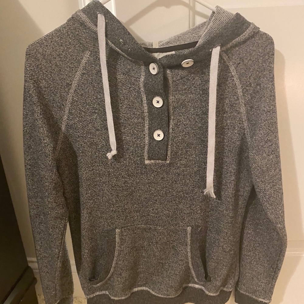 Grey hoodie